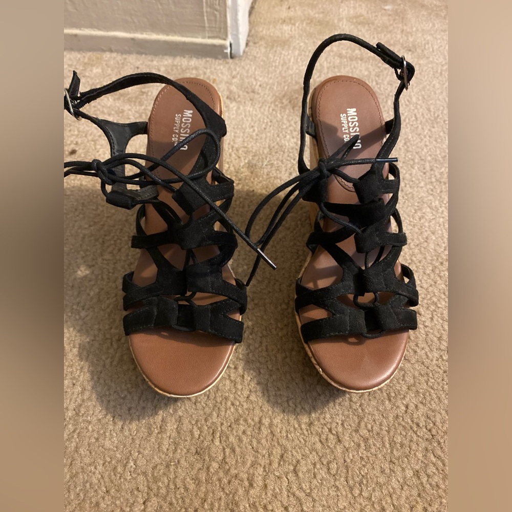 Womens wedge high heel - Picture 1 of 3